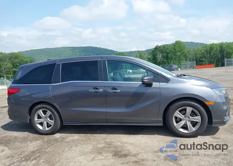 2020 Honda Odyssey Ex-L/Ex-L W/Navi Res из США, поврежденный, VIN 5FNRL6H75LB003615